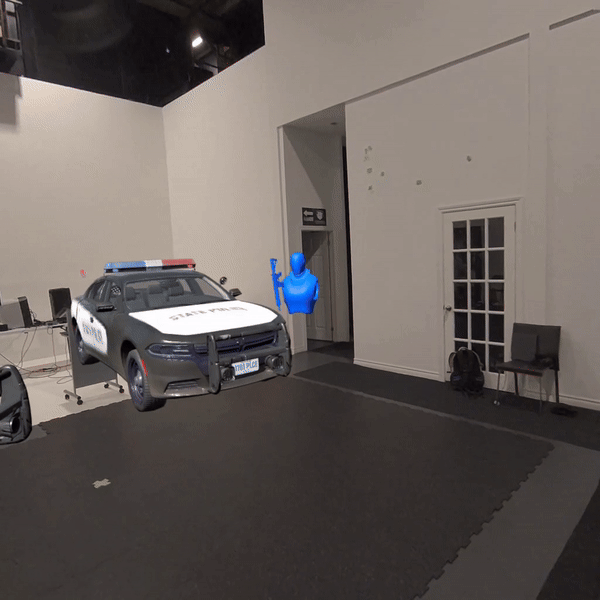 Multi-user ghost replay with vehicle scenario